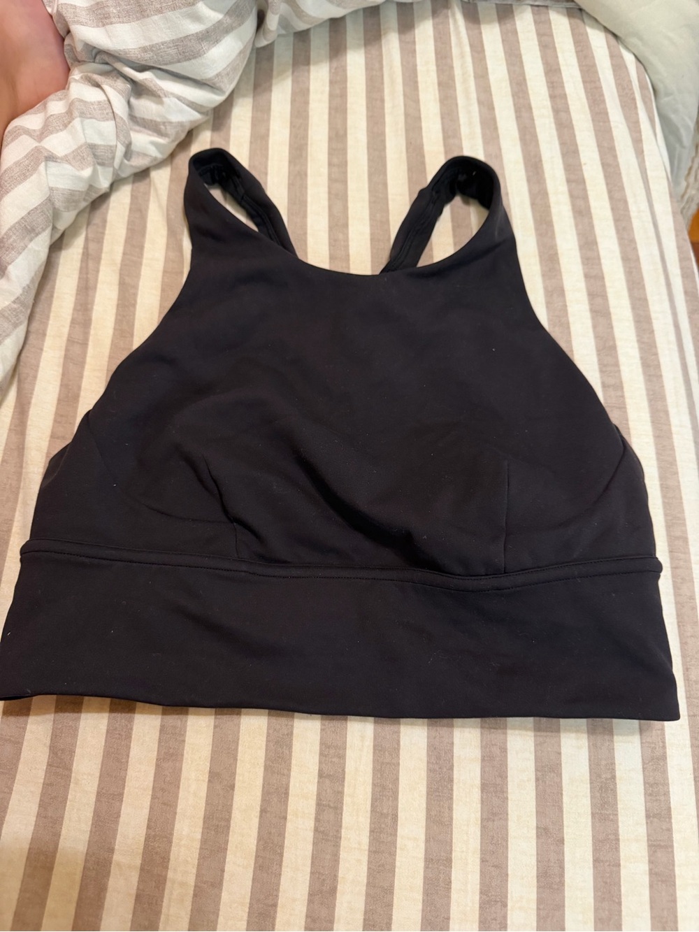 lululemon athletica Black High-Neck Sports Tank